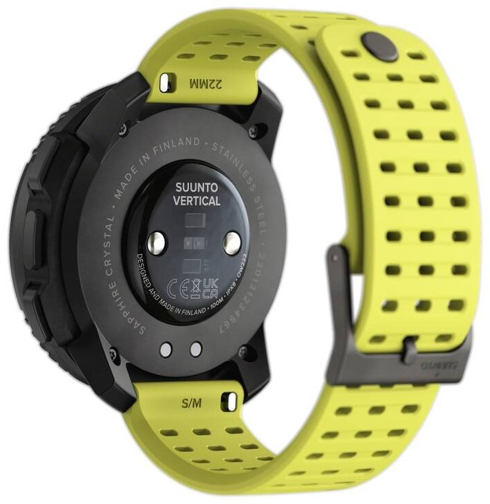 Смарт-часы Suunto Vertical 36 мм черный-желтый купить,324898