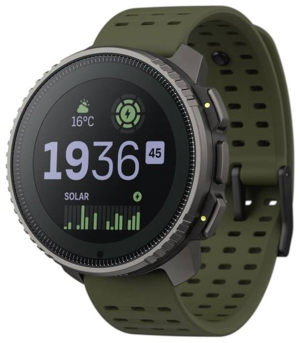 Смарт-часы Suunto VERTICAL Titanium Solar 49 мм серый-зеленый купить,454898
