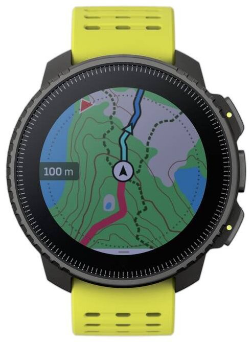 Смарт-часы Suunto Vertical 36 мм черный-желтый купить,324898