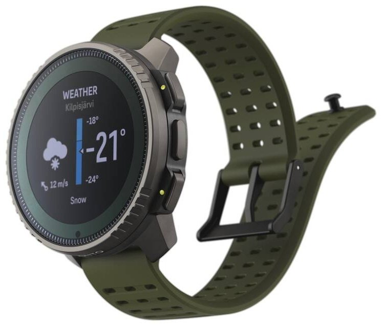 Смарт-часы Suunto VERTICAL Titanium Solar 49 мм серый-зеленый