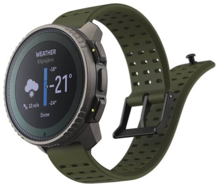 Смарт-часы Suunto VERTICAL Titanium Solar 49 мм серый-зеленый купить,454898