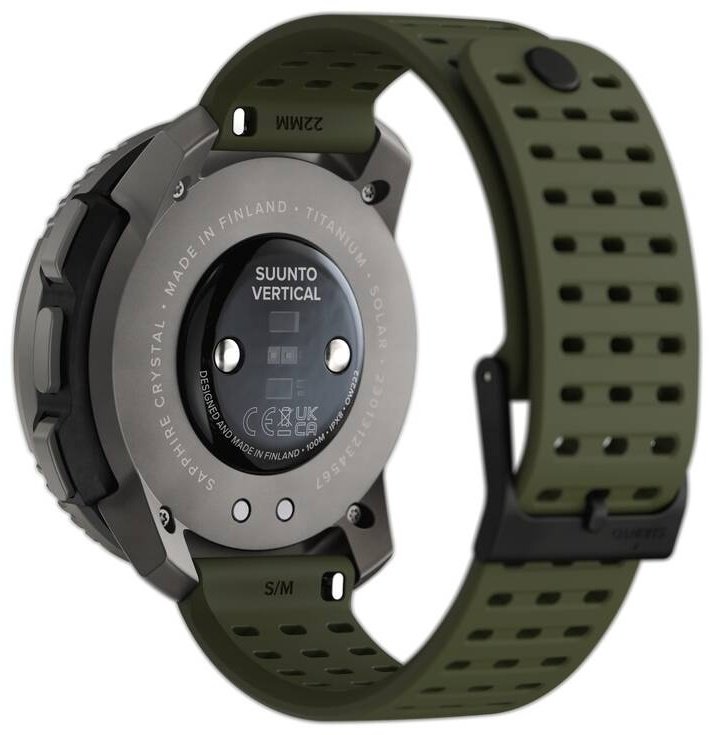 Смарт-часы Suunto VERTICAL Titanium Solar 49 мм серый-зеленый купить,454898