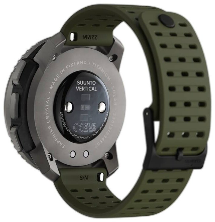 Смарт-часы Suunto VERTICAL Titanium Solar 49 мм серый-зеленый купить,454898