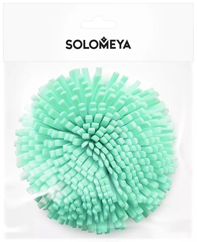 Спонж для душа Solomeya голубой 1 шт купить,NaN