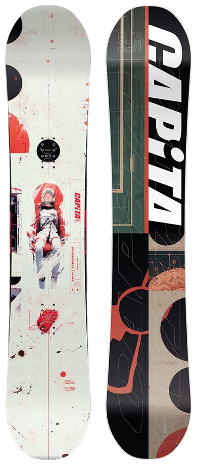 Сноуборд CAPITA Outerspace Living 21030700 2026 156 мультиколор