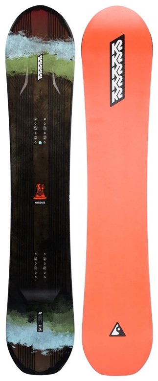 Сноуборд K2 Antidote 11G0054.1.1 2023 154 см коричневый