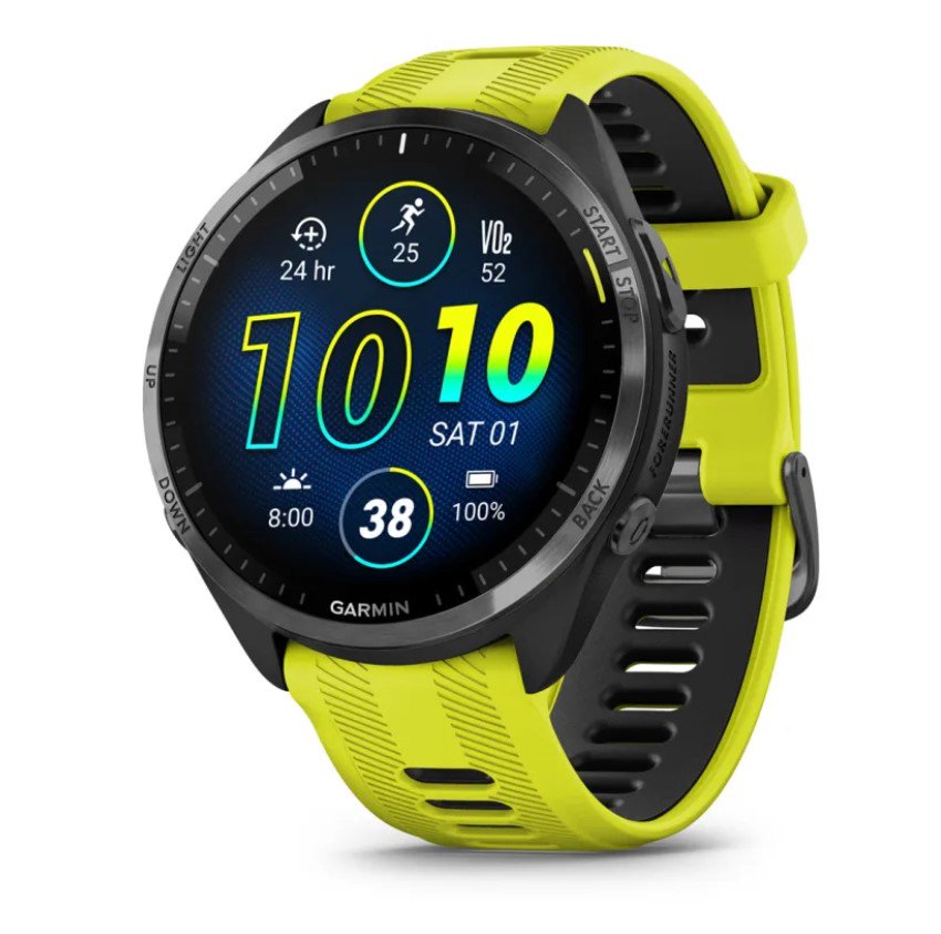 Спортивные часы Forerunner 965 010-02809-12 черно-желтые 