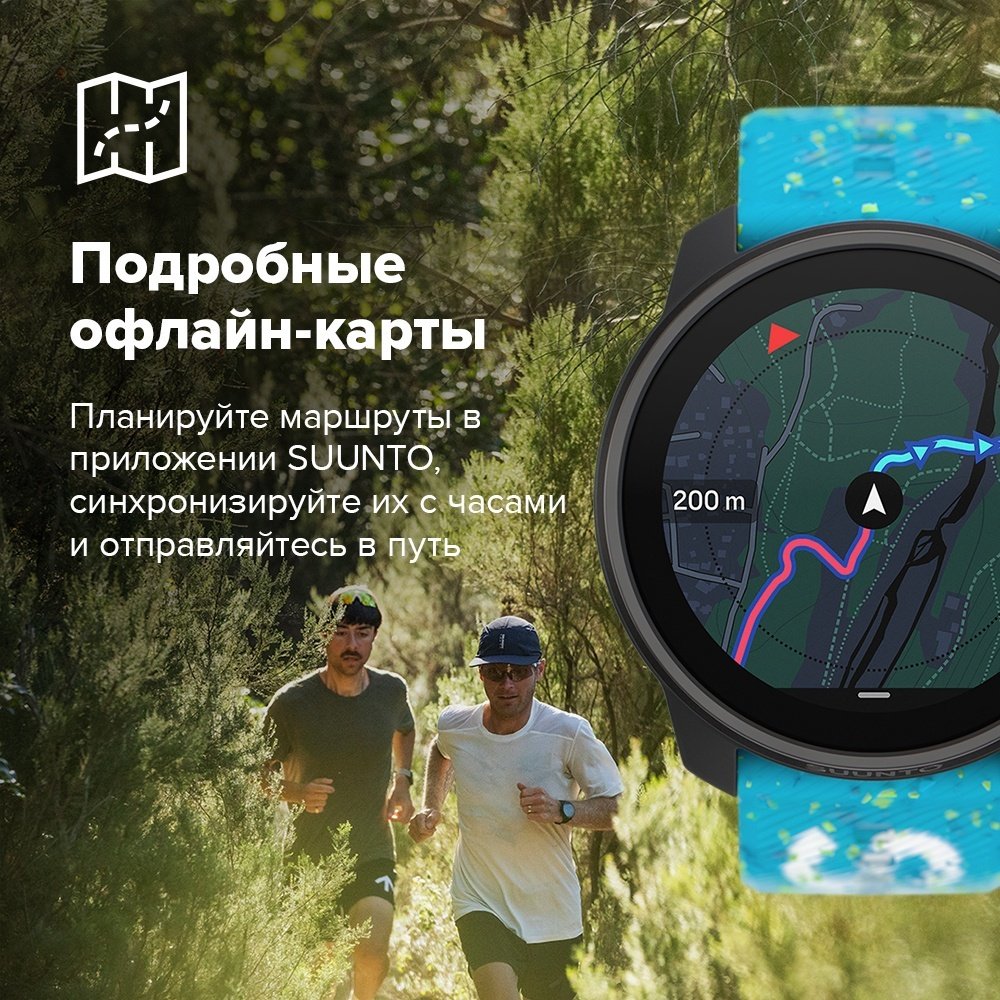 Смарт-часы Suunto Race S 45 мм черно-серый