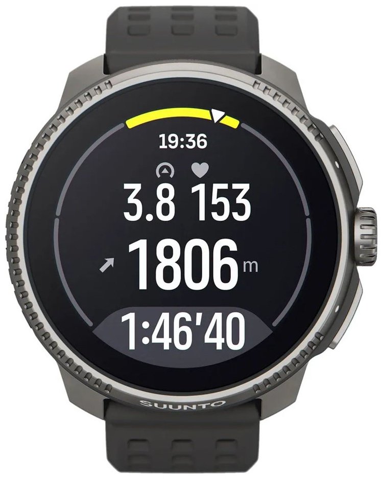 Смарт-часы Suunto Race Titanium серый-черный