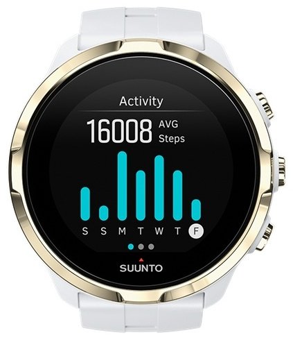 Смарт-часы Suunto Spartan Sport Wrist HR+Belt золотистый-белый купить,249900