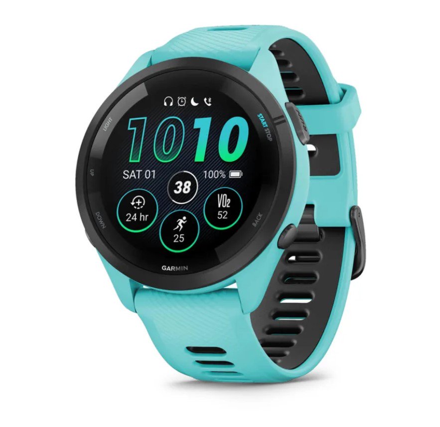 Спортивные часы Forerunner 265 010-02810-12 голубые 