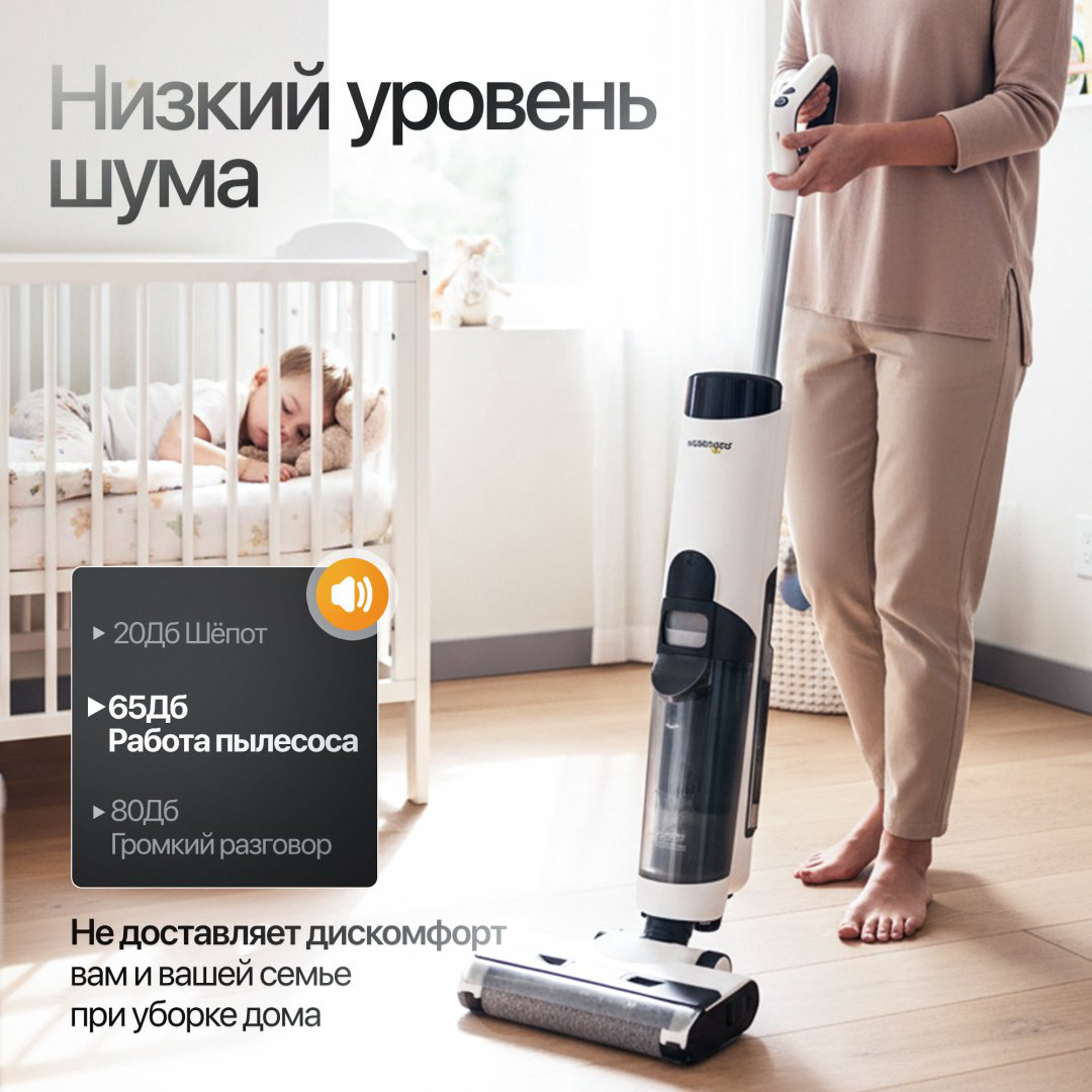 Пылесос Modernico Y-19 Plus белый купить,NaN