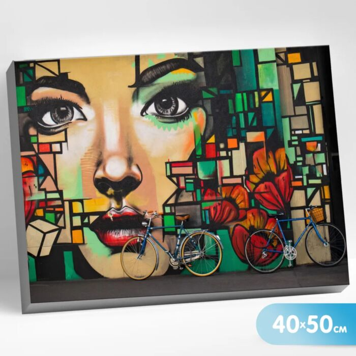Картина по номерам Molly Арт Стена граффити 40х50см 18 цветов купить,NaN