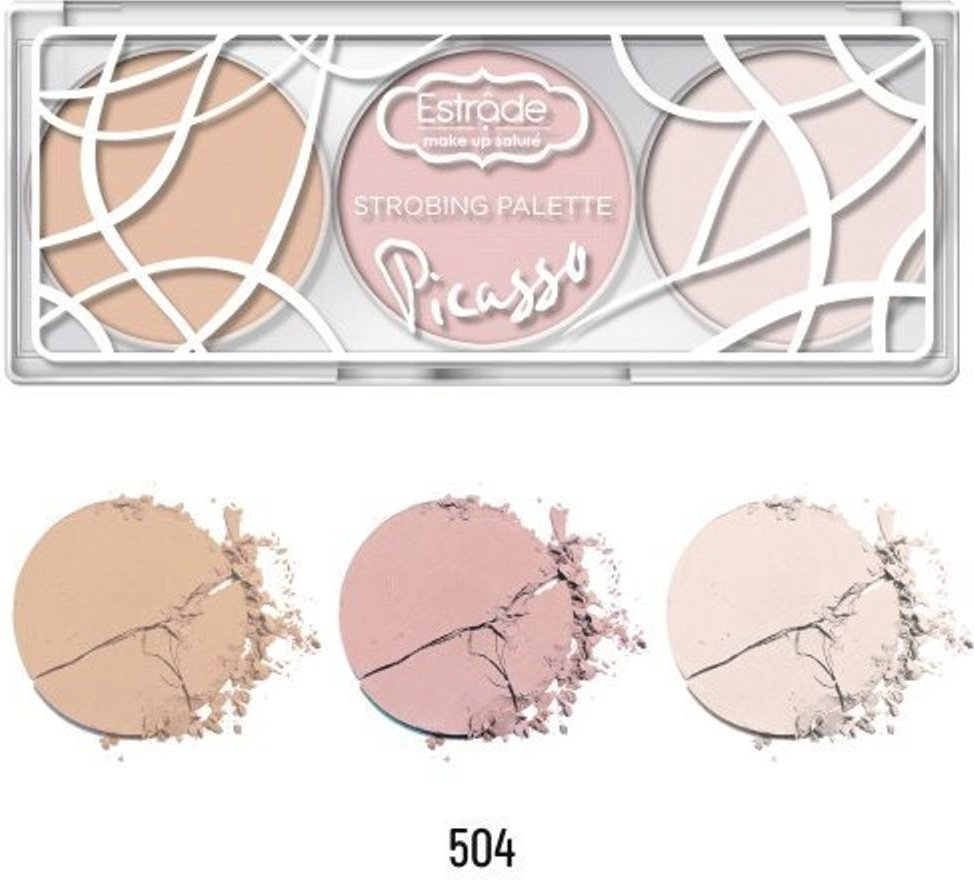 Estrade Strobing palette Picasso румяна, скульптор, хайлайтер 504 купить,NaN
