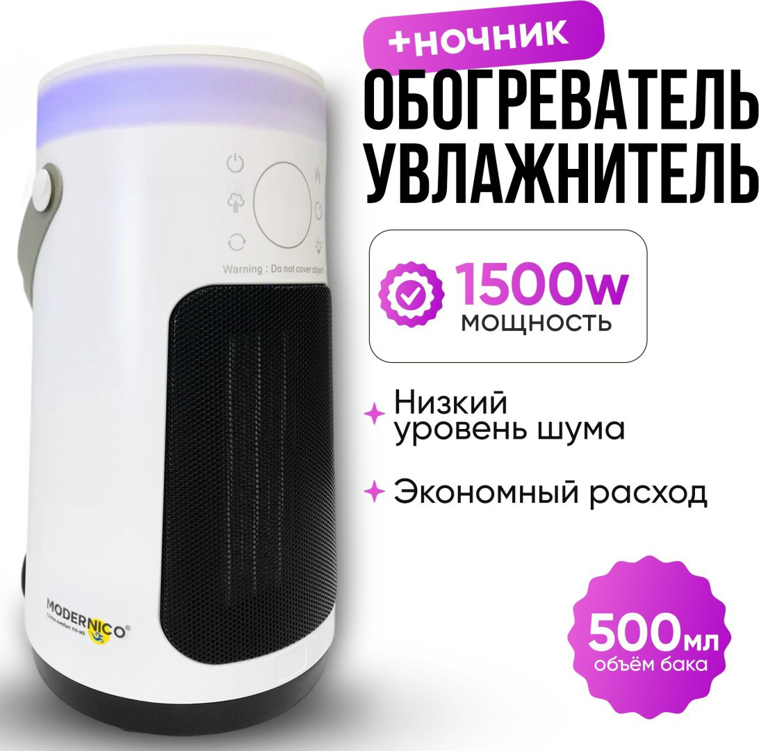 Тепловентилятор Modernico YH-N9 белый купить,NaN