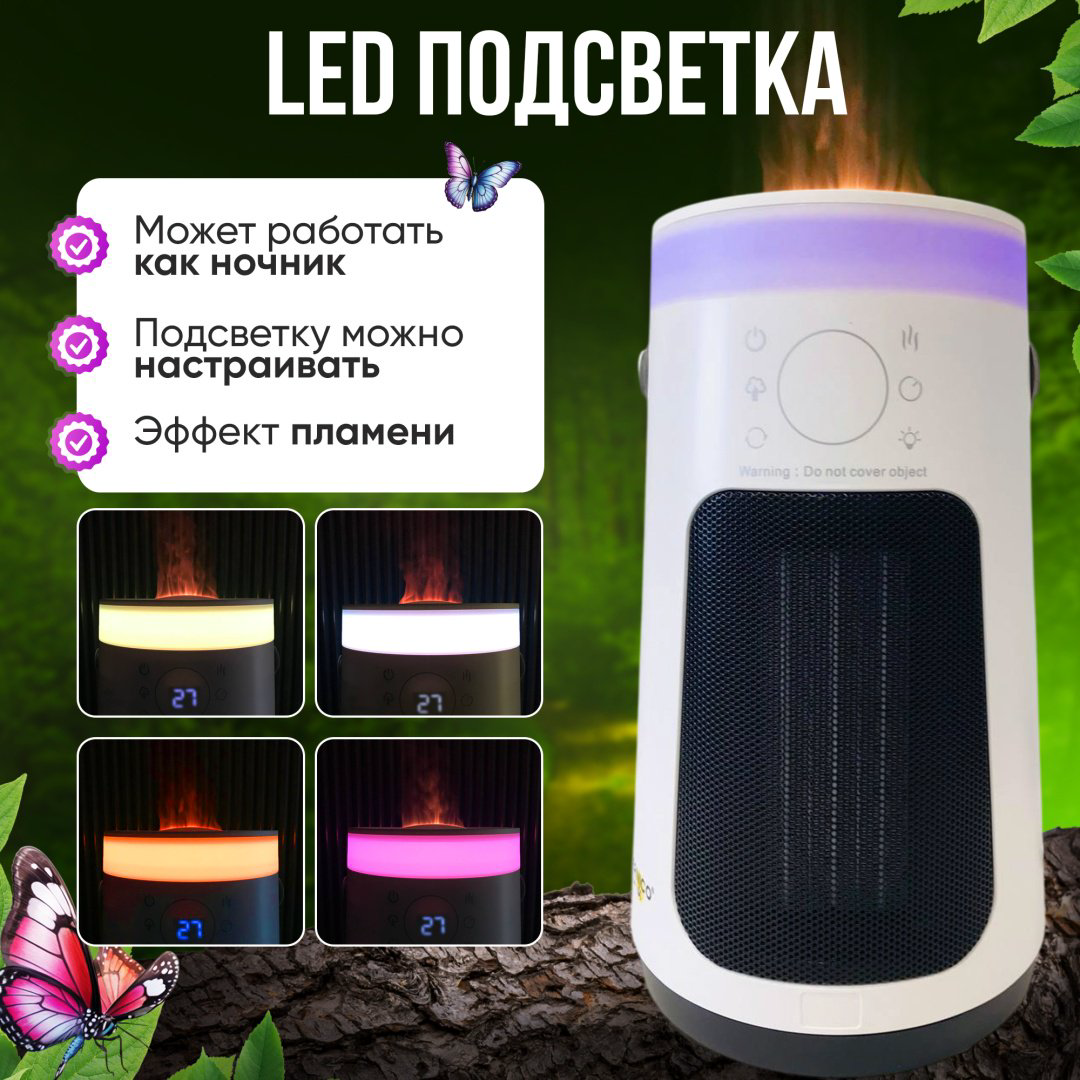 Тепловентилятор Modernico YH-N9 белый купить,NaN