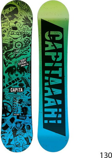 Сноуборд CAPITA Scott Stevens Mini 21050400 2026 130 мультиколор