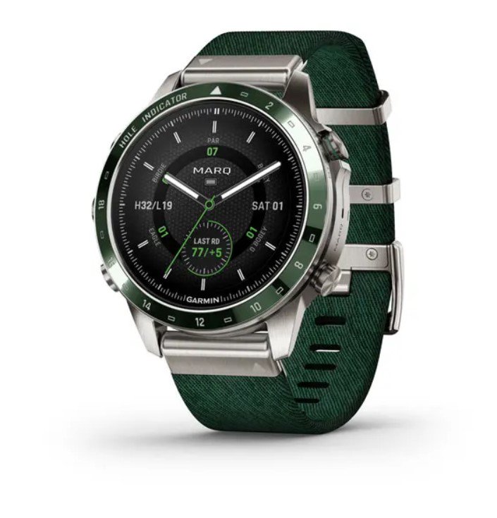Смарт-часы Garmin MARQ Golfer 010-02648-21 темно-зеленые