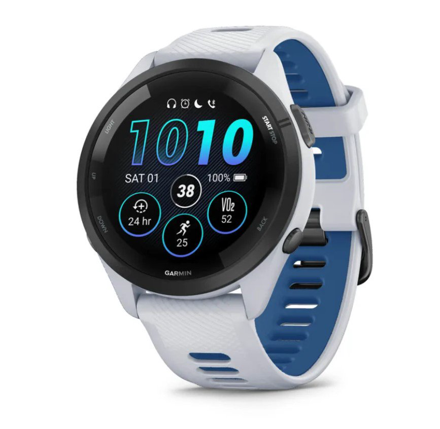  Спортивные часы Forerunner 265 010-02810-11 белые купить,NaN