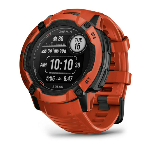  Спортивные часы Instinct 2X Solar 010-02805-01 Flame Red