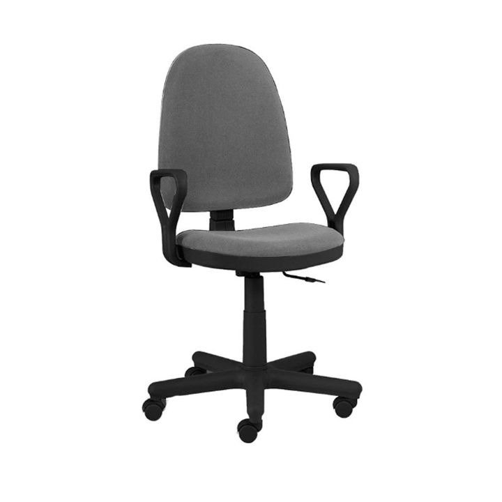 Кресло Nowy Styl Prestige GTP FI 600 RU C-38 Q серое купить,NaN