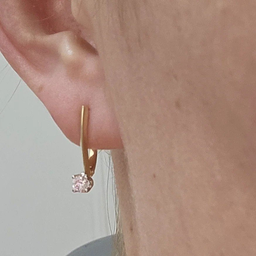 Серьги Deimantas 108599999 2,13гр 0,3ct. купить,NaN