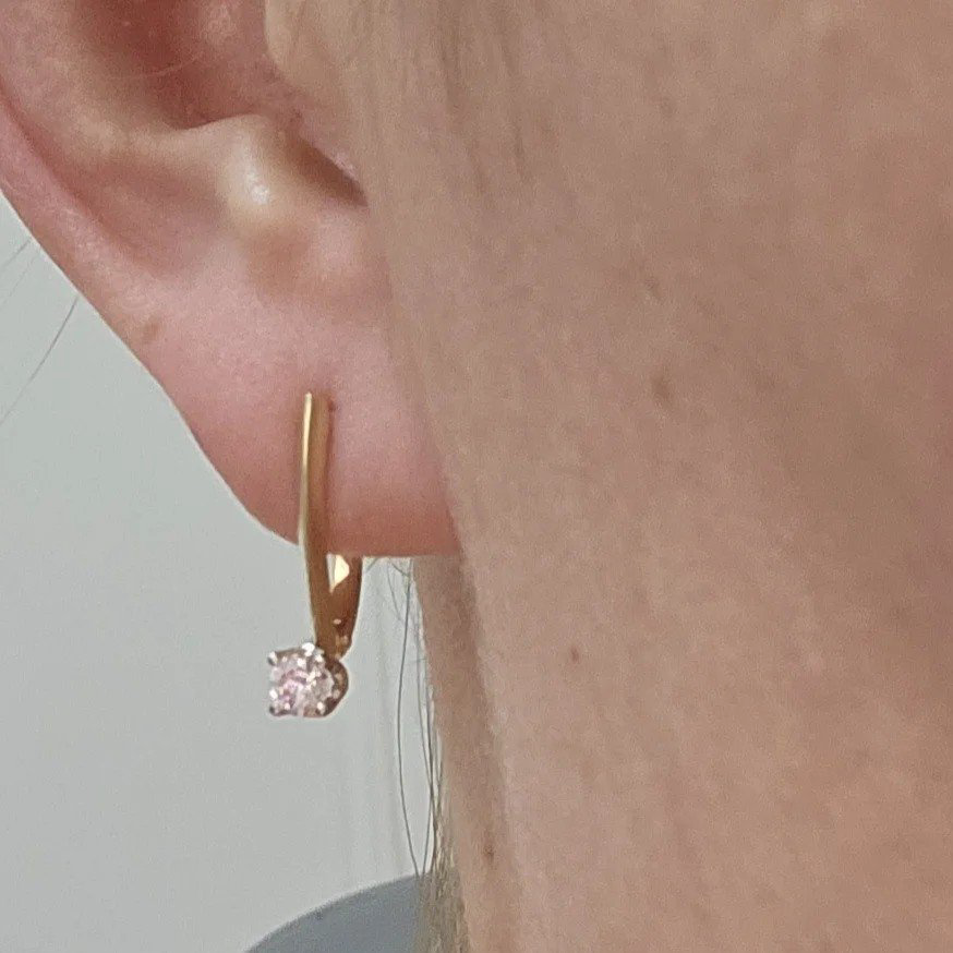 Серьги Deimantas 108599999 2,13гр 0,3ct. купить,NaN