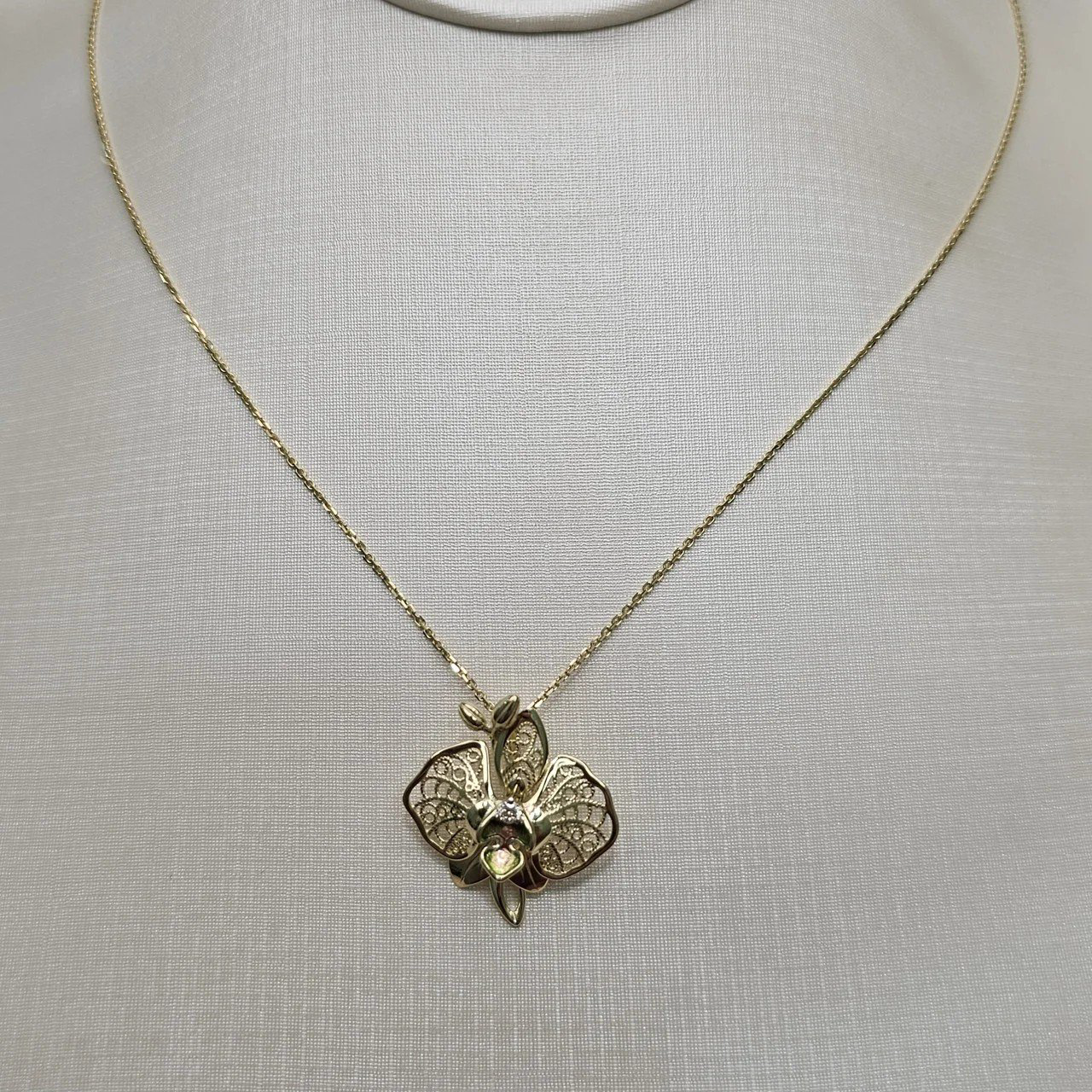 Колье Deimantas 108563740 45см 1,96гр 0,035ct. купить,NaN