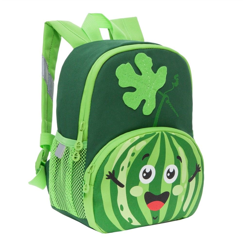 Рюкзак Grizzly Kids Арбуз зеленый купить,NaN
