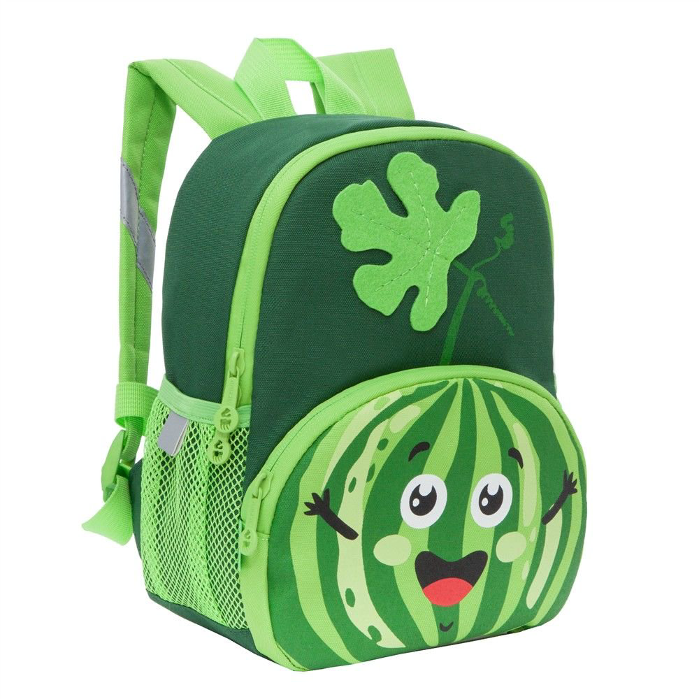 Рюкзак Grizzly Kids Арбуз зеленый купить,NaN