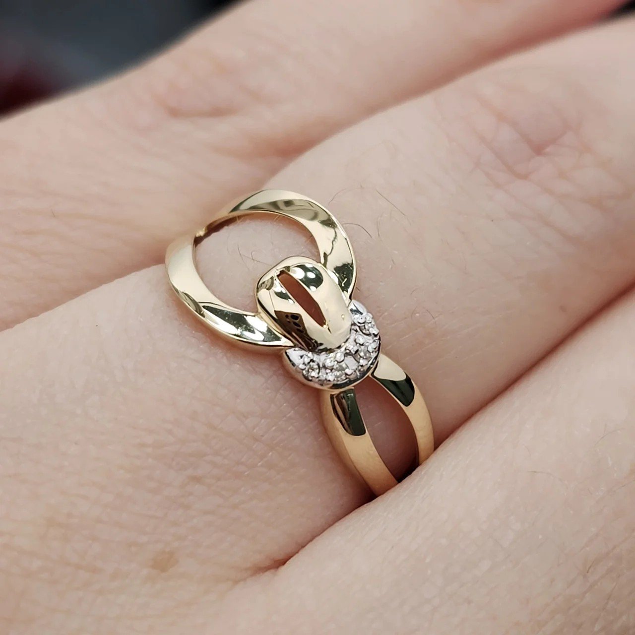 Кольцо Deimantas 108563221 17р 1,44гр 0,02ct. купить,NaN