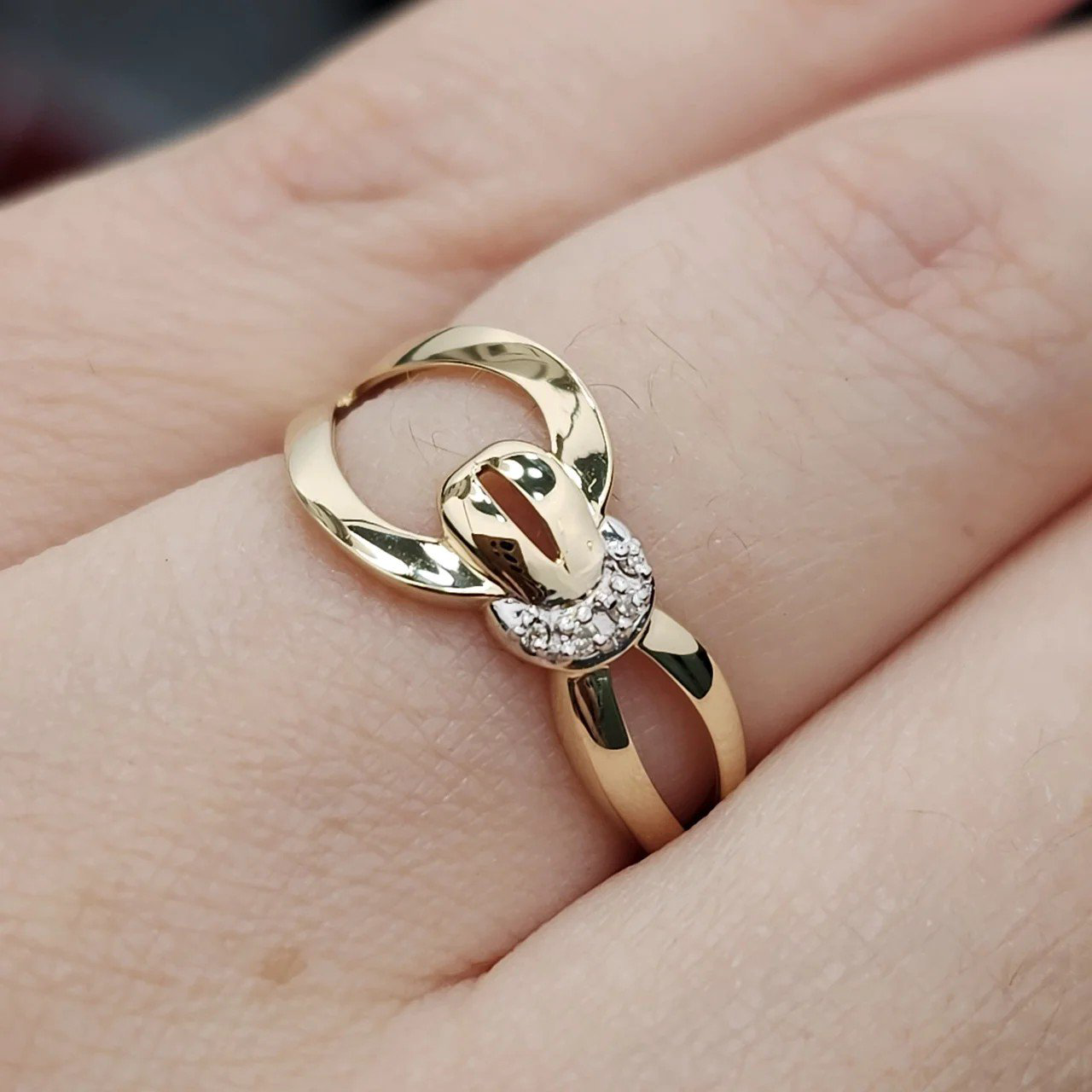Кольцо Deimantas 108563221 17р 1,44гр 0,02ct. купить,NaN