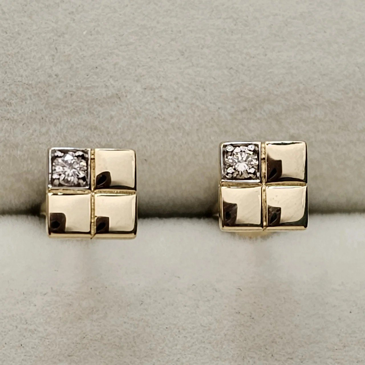 Серьги Deimantas 108563614 1,09гр 0,07ct. купить,NaN