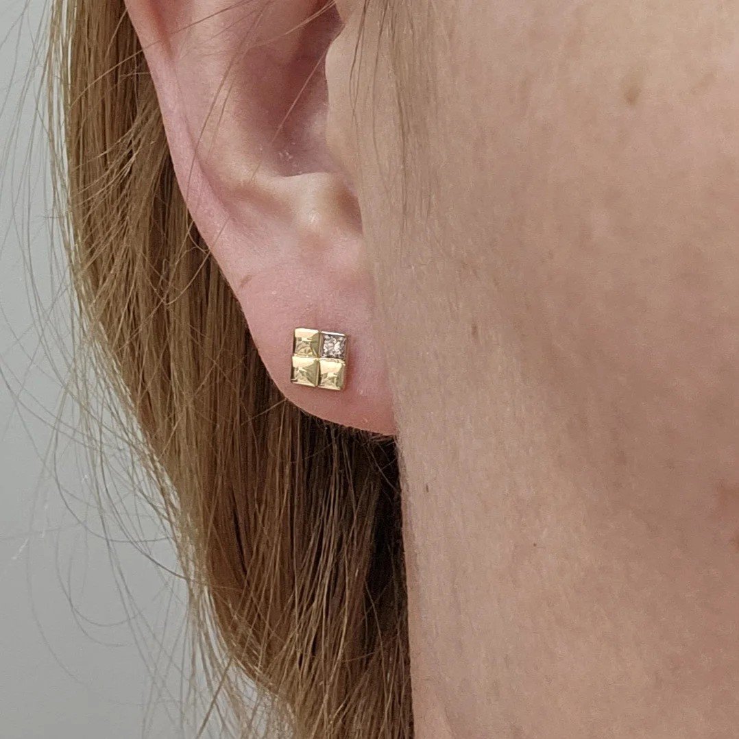 Серьги Deimantas 108563614 1,09гр 0,07ct. купить,NaN