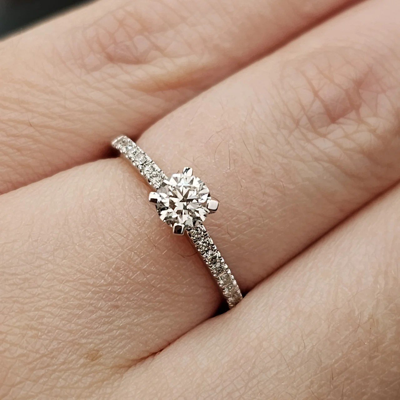 Кольцо Deimantas 108599826 16,5р 1,89гр 0,53ct. купить,NaN