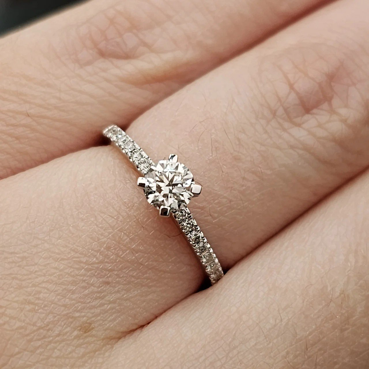 Кольцо Deimantas 108599826 16,5р 1,89гр 0,53ct. купить,NaN