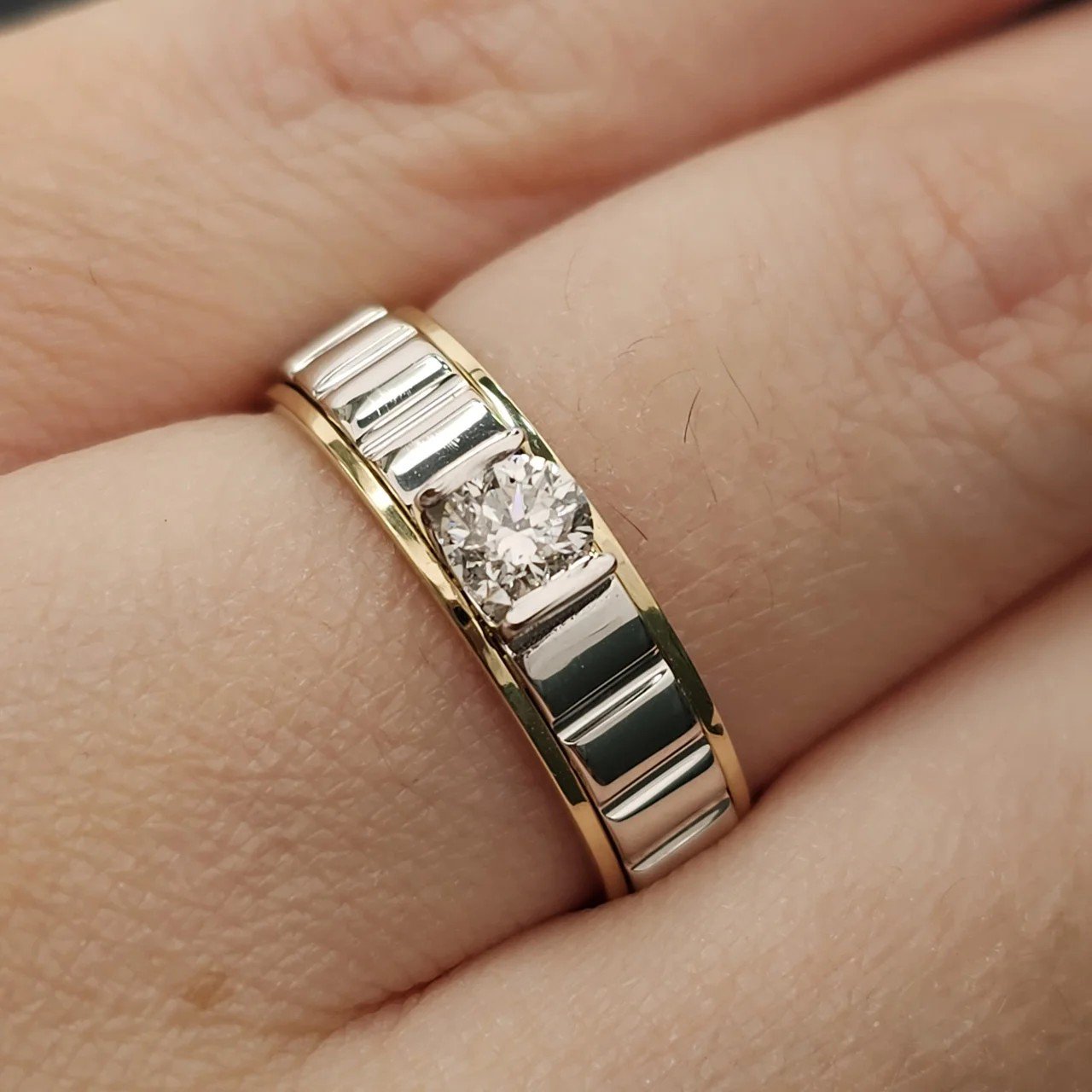 Кольцо Deimantas 108563176 18р 4,41гр 0,33ct. купить,NaN