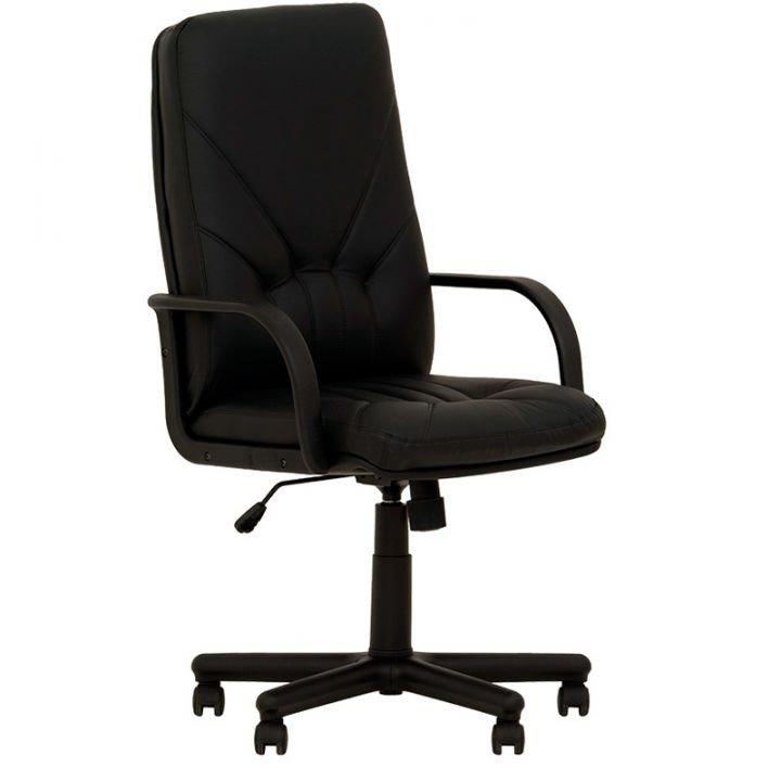 Кресло Nowy Styl Manager KD Tilt PL64 RU C-11 черное  купить,NaN