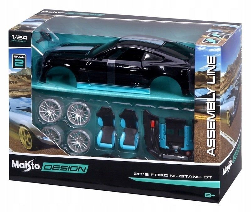 Модель автомобиля Maisto Ford Mustang GT 1:24 купить,NaN