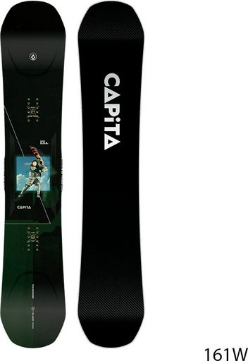 Сноуборд CAPITA Super DOA Wide 21010700 2026 163W черный