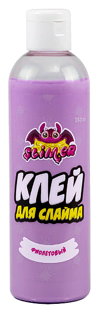Клей для слайма Slimer   фиолетовый матовый 250мл купить,NaN