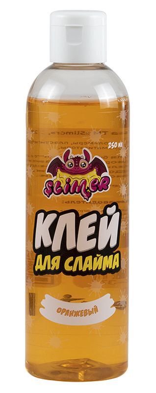 Клей для слайма Slimer оранжевый 250мл купить,NaN