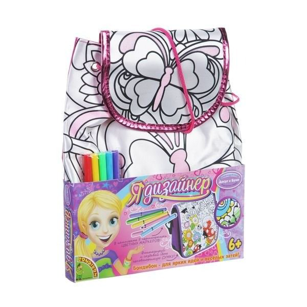 Рюкзак Bondibon 29х30х12.5см белый купить,NaN