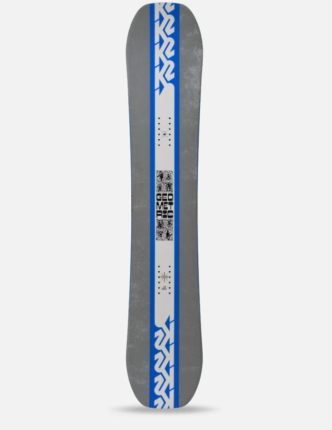 Сноуборд K2 Geometric - 2025/11K0009.1.1 2025 156 серый