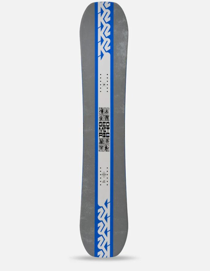 Сноуборд K2 Geometric - 2025/11K0009.1.1 2025 156 серый