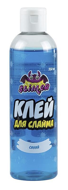 Клей для слайма Slimer синий 250мл купить,NaN