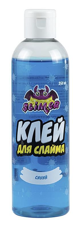 Клей для слайма Slimer синий 250мл купить,NaN