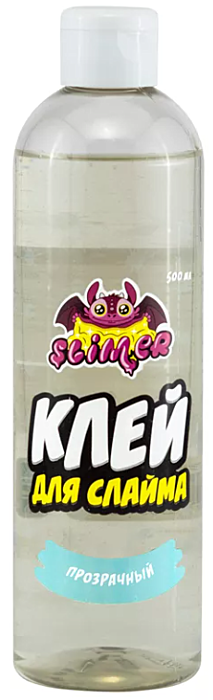 Клей для слайма Slimer прозрачный 500мл купить,NaN