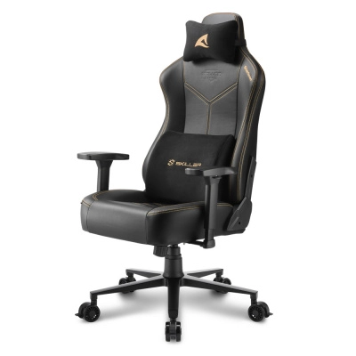 Кресло игровое Sharkoon Skiller SGS30 черно-бежевое