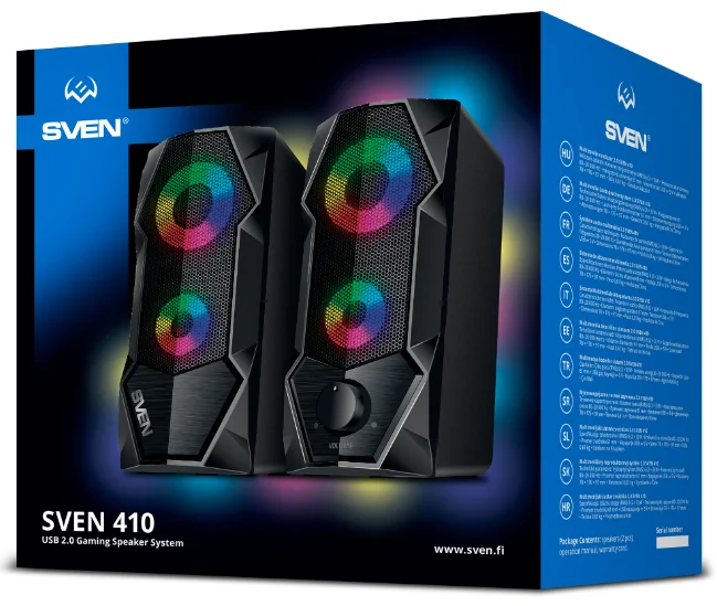Акустическая система Sven 410 Black - ForteMarket Акустическая система Sven 410 Black купить,0